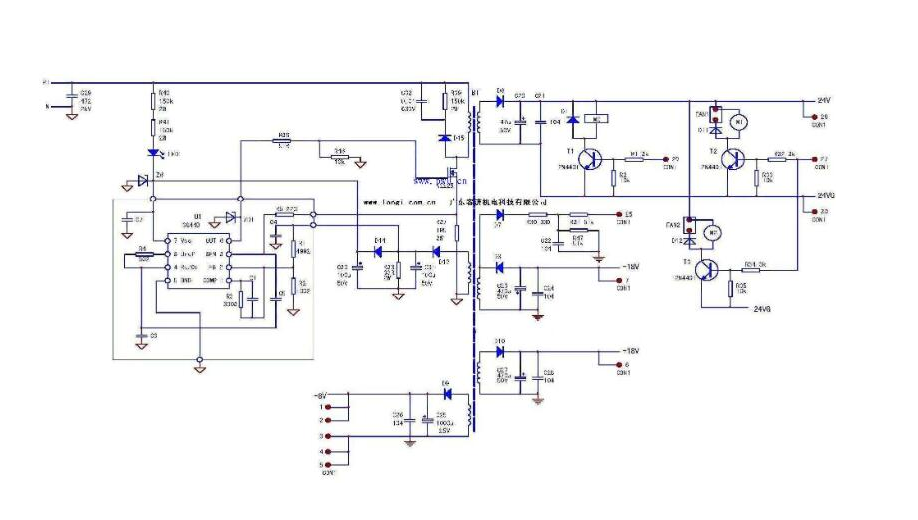 變頻電源配置外圍電路圖 變頻電源配置外圍電路圖